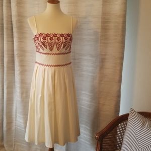 Ann Talor Embroidered Dress